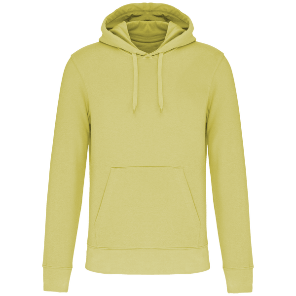 Sweat-Shirt Écoresponsable À Capuche Homme | Broderie Et Impression Lemon Yellow