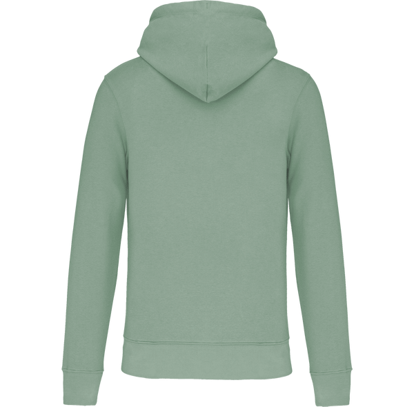 Sweat shirt ecoresponsable a capuche homme dos Sage
