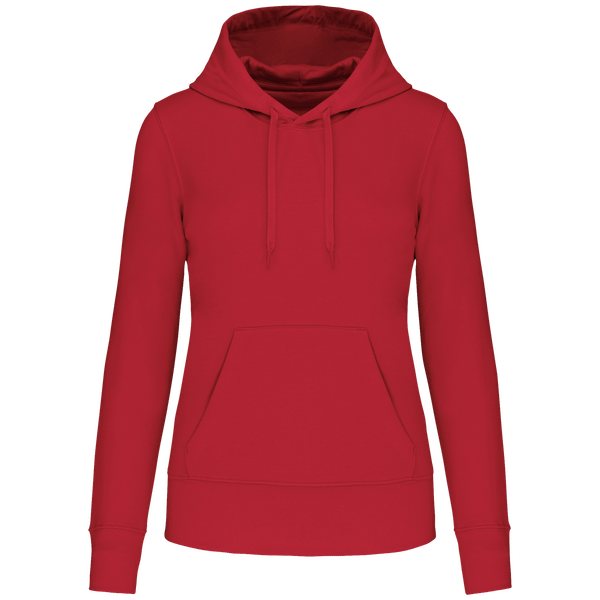Sweat-Shirt Écoresponsable À Capuche Femme Personnalisé | Impression Et Broderie Red