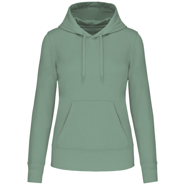 Sweat-Shirt Écoresponsable À Capuche Femme Personnalisé | Impression Et Broderie Sage