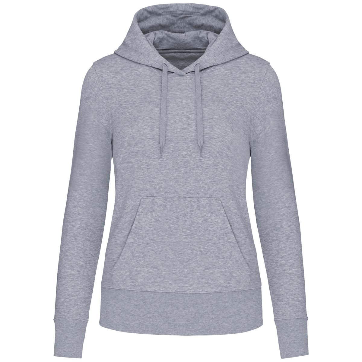 Sweat-Shirt Écoresponsable À Capuche Femme Personnalisé | Impression Et Broderie Oxford Grey