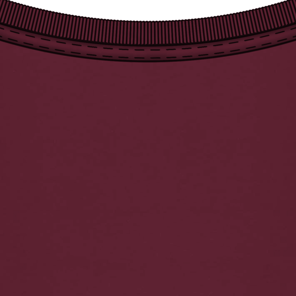T shirt bio150 col v homme col Wine
