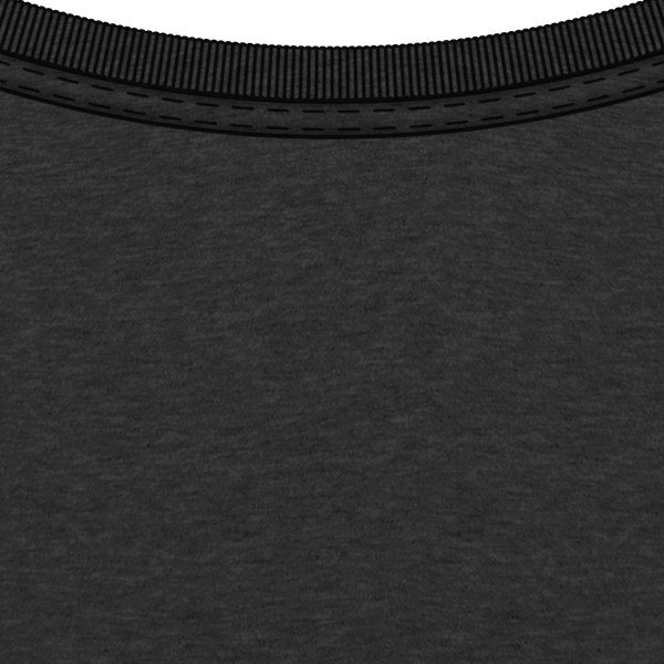 Tee shirt ajuste femme stella expresser col Dark Heather Grey