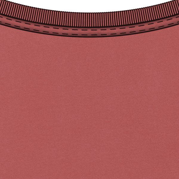 T shirt teinte unisexe stanley creator vintage col G. Dyed Carmine Red