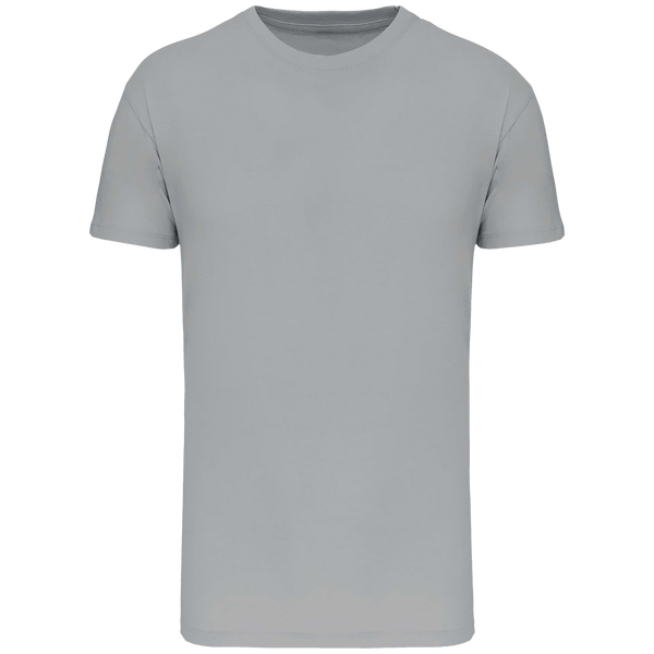 T shirt col rond bio 150 face Snow Grey
