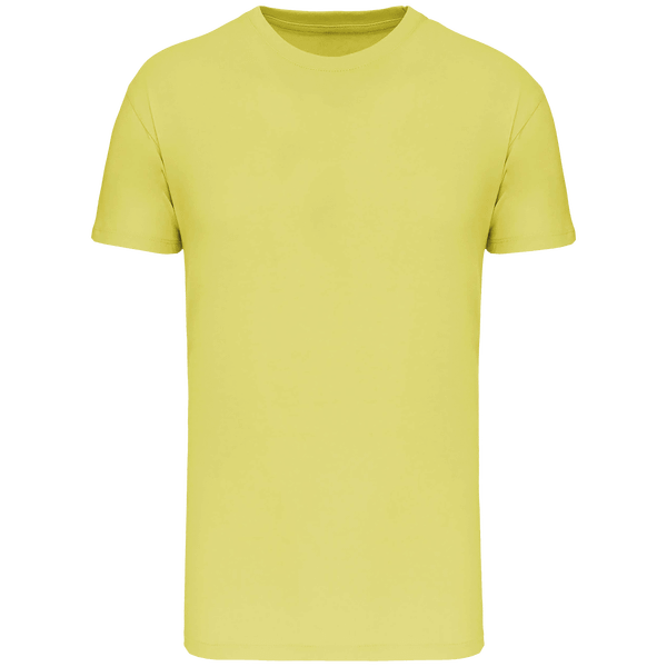 T shirt col rond bio 150 face Lemon Yellow