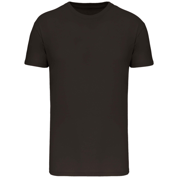 T shirt col rond bio 150 face Dark Khaki