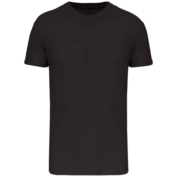 T shirt col rond bio 150 face Dark Grey