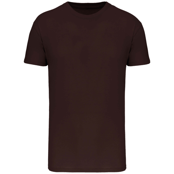 T shirt col rond bio 150 face Chocolate