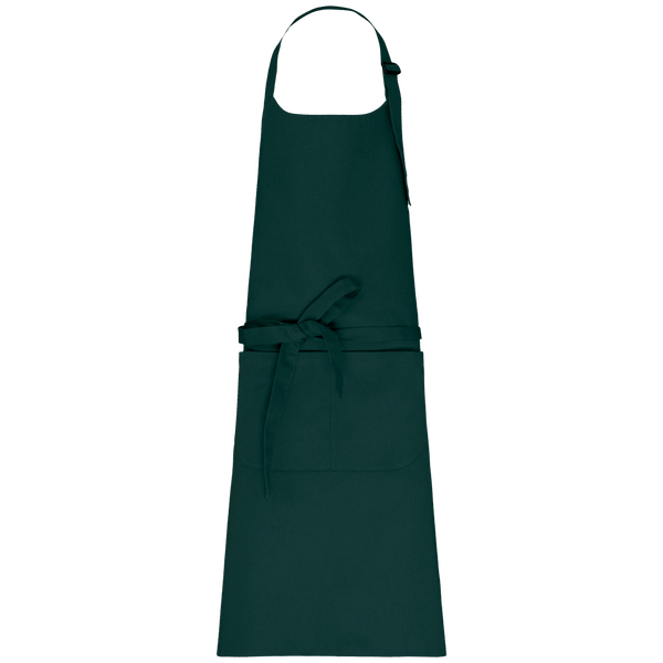 Tablier Avec Poche En Coton Bio | 100% Coton Bio | Broderie Et Flocage Amazon Green