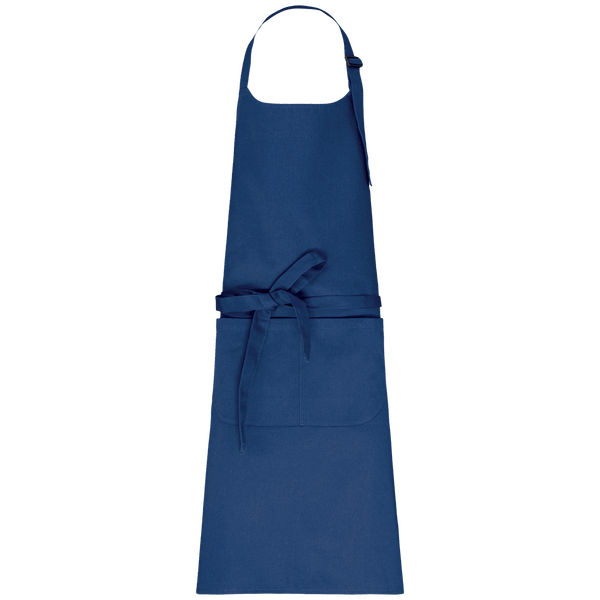 Tablier Avec Poche En Coton Bio | 100% Coton Bio | Broderie Et Flocage True Indigo