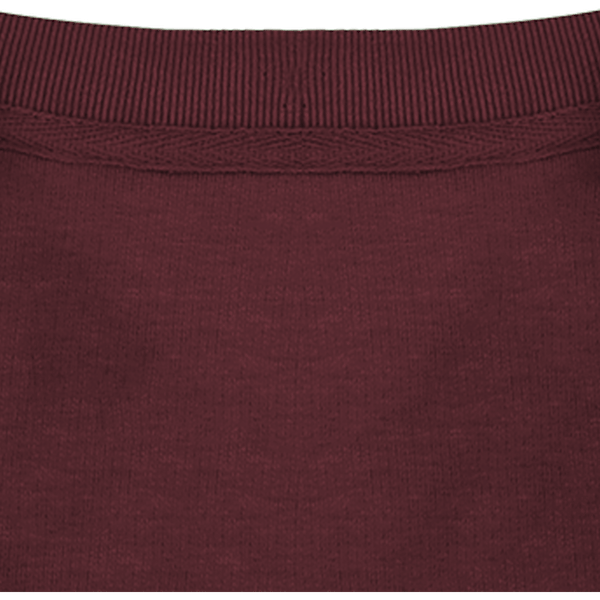 Sweat col rond unisexe 350gr stanley changer col Burgundy