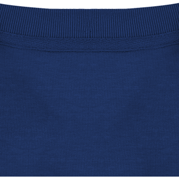 Sweat col rond unisexe 350gr stanley changer col Majorelle Blue