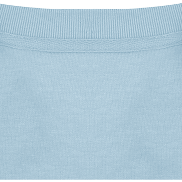 Sweat col rond unisexe 350gr stanley changer col Sky blue