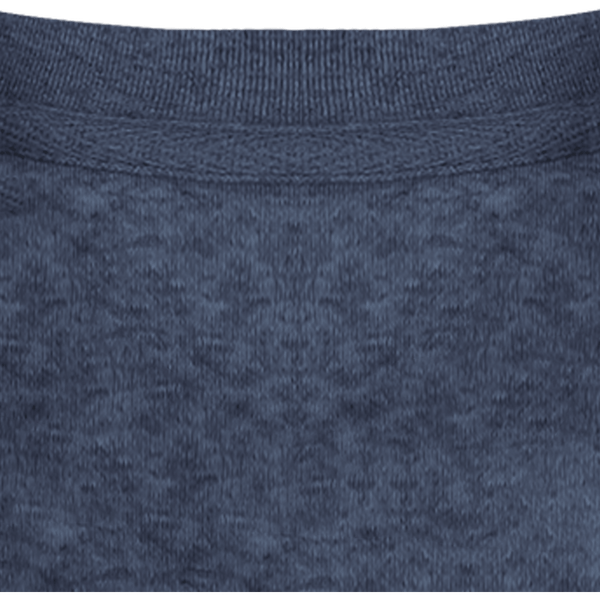 Sweat col rond unisexe 350gr stanley changer col Dark Heather Blue