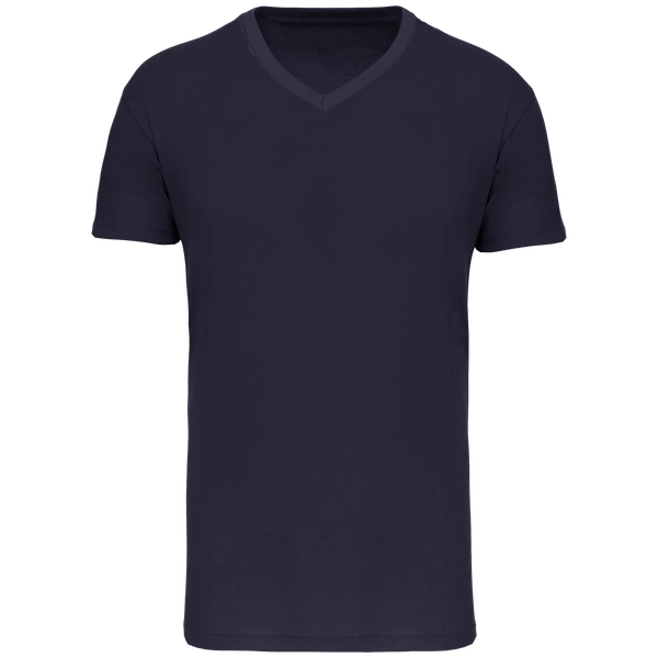 T shirt bio150 col v homme face Navy