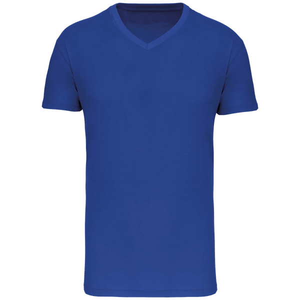 T shirt bio150 col v homme face Light Royal Blue