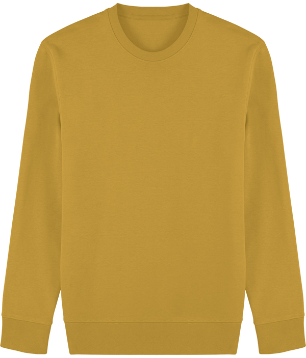 Sweat shirt col rond broderie bouclette plexus Ochre