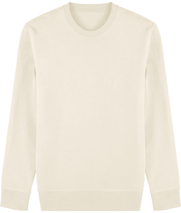 Sweat shirt col rond broderie bouclette plexus Natural Raw