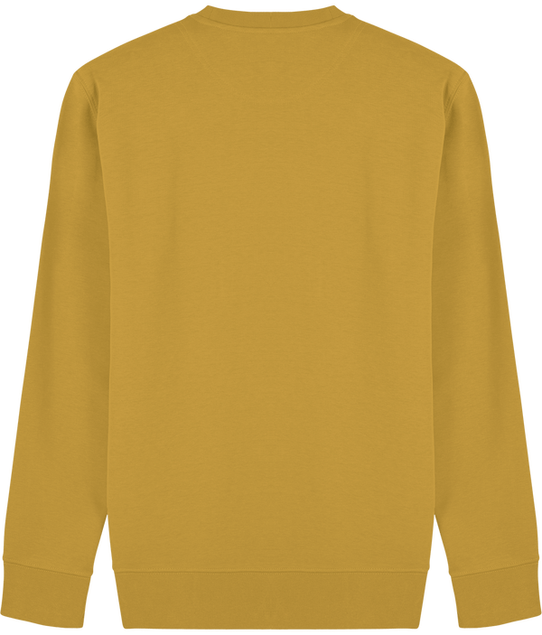 Sweat shirt col rond broderie bouclette dos Ochre