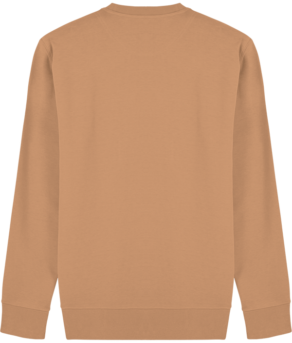 Sweat shirt col rond broderie bouclette dos Mushroom