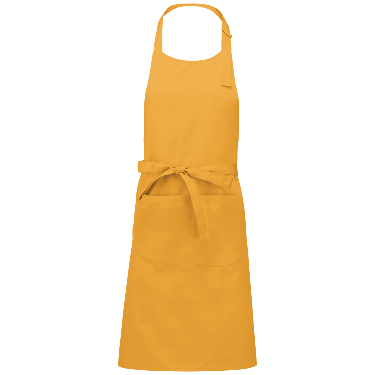 Tablier À Poche En Broderie Bouclette Mustard