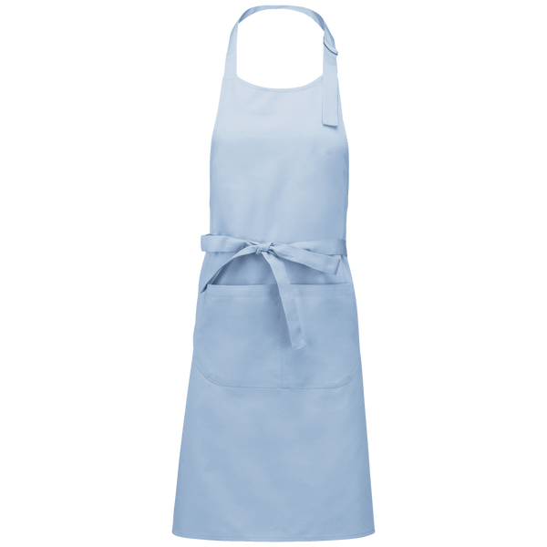 Tablier À Poche En Broderie Bouclette Sky Blue