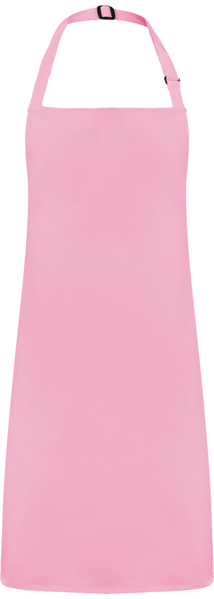 Tablier Sans Poche En Broderie Bouclette Pink