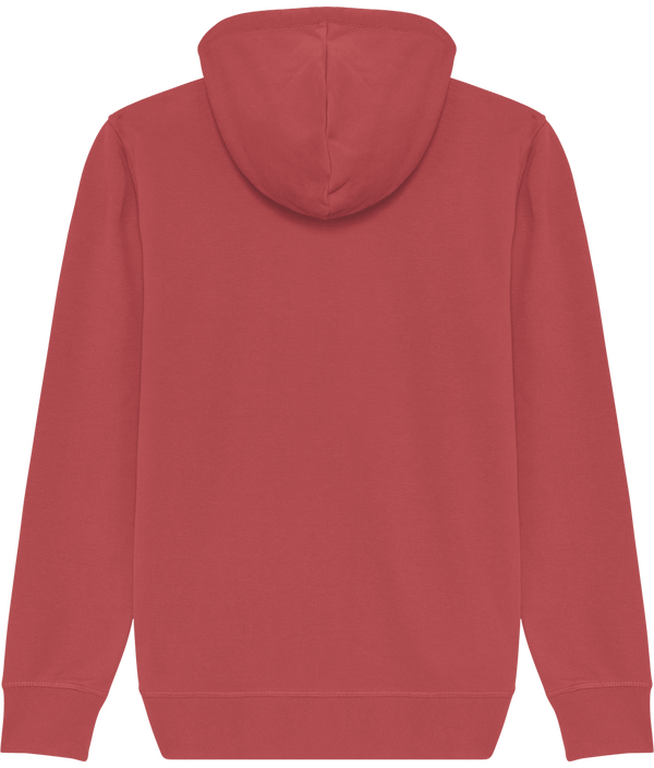 Sweat shirt zippe unisexe stanley connector dos Carmine Red