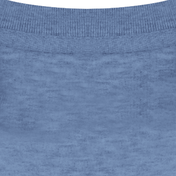 Sweat shirt col rond homme stanley stroller col Mid Heather Blue