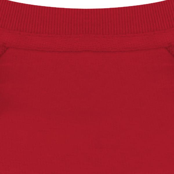 Sweat shirt col rond homme stanley stroller col Red