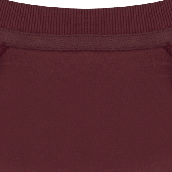 Sweat shirt col rond homme stanley stroller col Burgundy