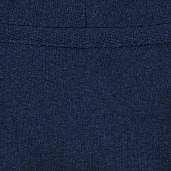 Sweat zip capuche femme stella editor col Black Heather Blue