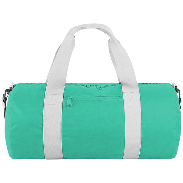 Le Porte Document Personnalisable : Un Sac Reporter Pour Vos Réunions D’Affaire.  Mint Green / White