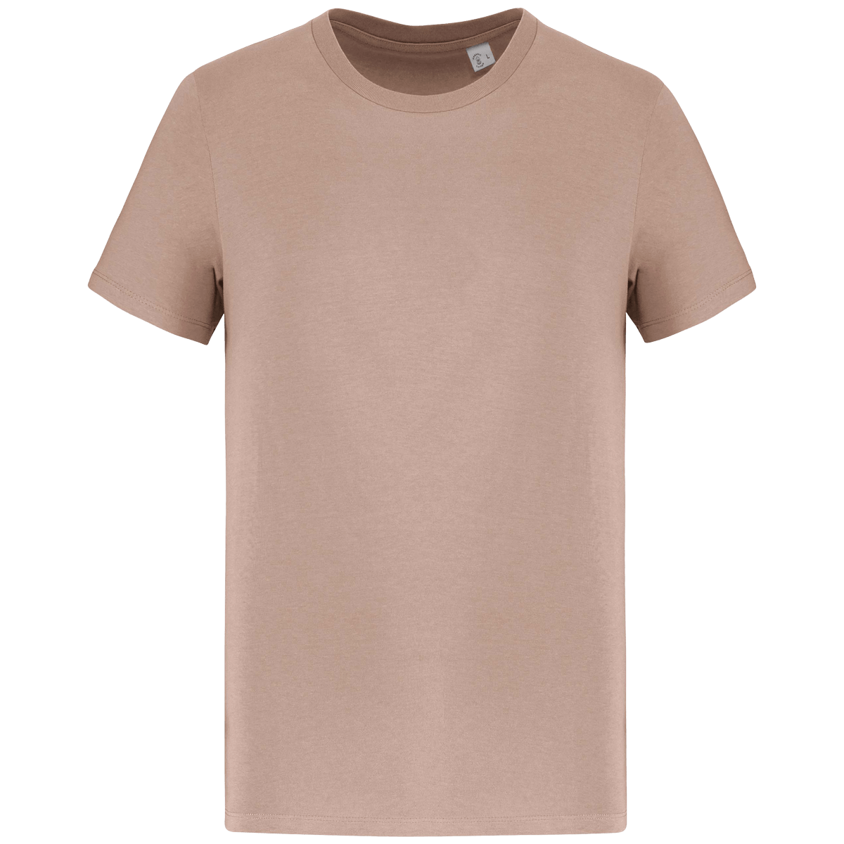 T-Shirt Manches Courtes Unisexe Bio | 100 % Coton Bio | Impression Et Broderie Wet Sand
