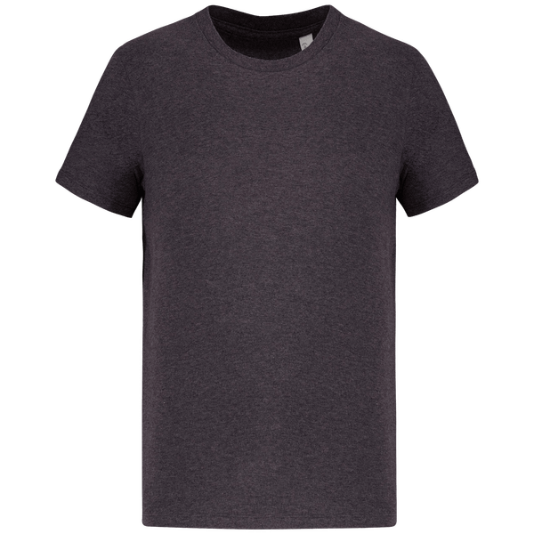 T-Shirt Manches Courtes Unisexe Bio | 100 % Coton Bio | Impression Et Broderie Volcano Grey Heather