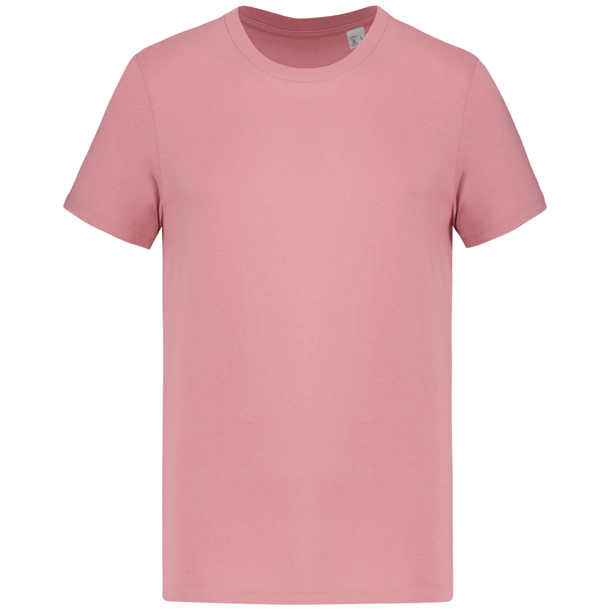 T-Shirt Manches Courtes Unisexe Bio | 100 % Coton Bio | Impression Et Broderie Petal Rose