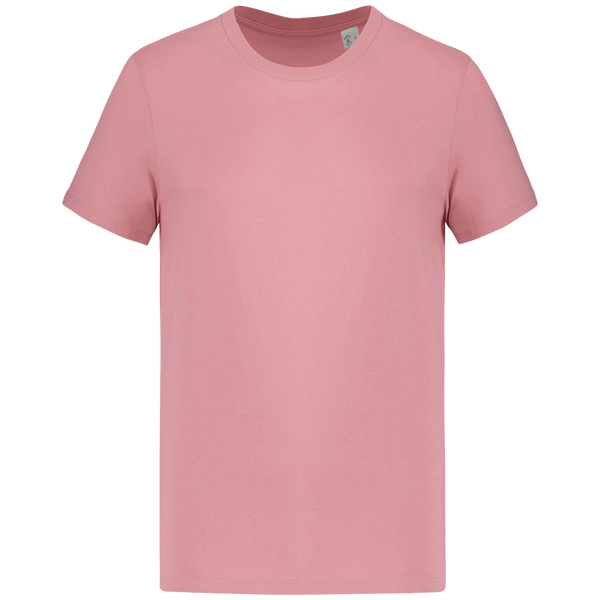 T-Shirt Manches Courtes Unisexe Bio | 100 % Coton Bio | Impression Et Broderie Petal Rose