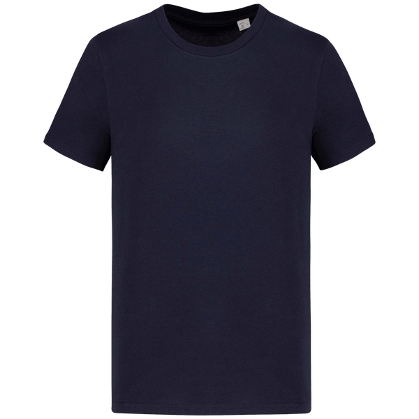 T-Shirt Manches Courtes Unisexe Bio | 100 % Coton Bio | Impression Et Broderie Navy Blue