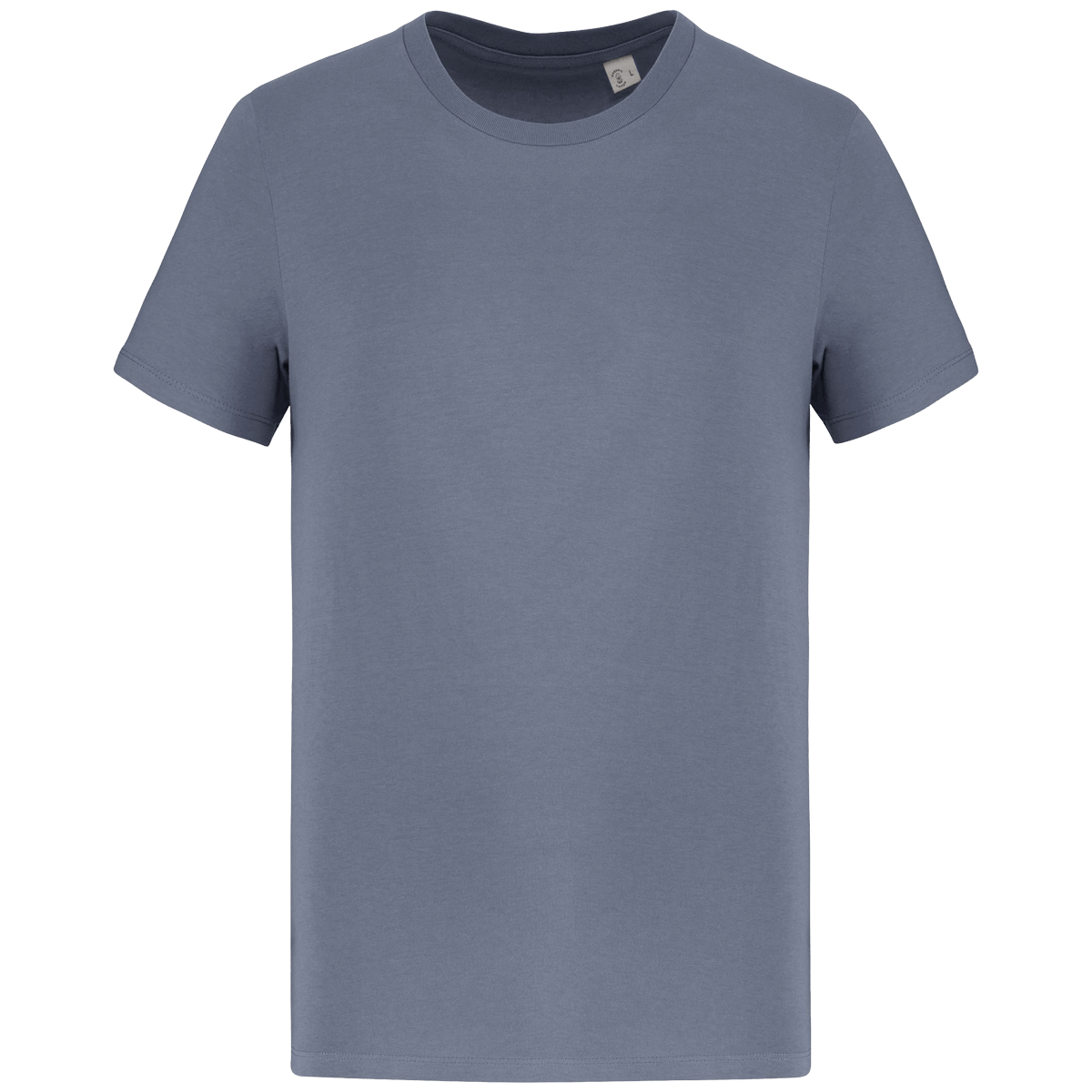 T-Shirt Manches Courtes Unisexe Bio | 100 % Coton Bio | Impression Et Broderie Mineral Grey