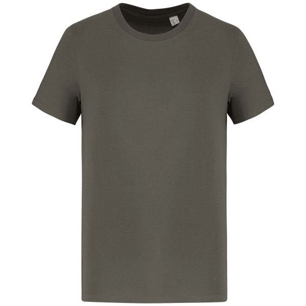 T-Shirt Manches Courtes Unisexe Bio | 100 % Coton Bio | Impression Et Broderie Organic Khaki