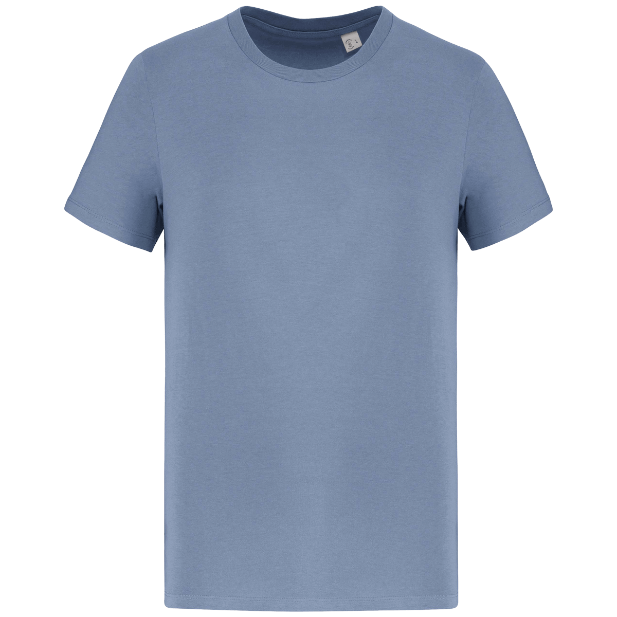 T-Shirt Manches Courtes Unisexe Bio | 100 % Coton Bio | Impression Et Broderie Cool Blue Heather