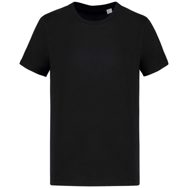 T-Shirt Manches Courtes Unisexe Bio | 100 % Coton Bio | Impression Et Broderie Black