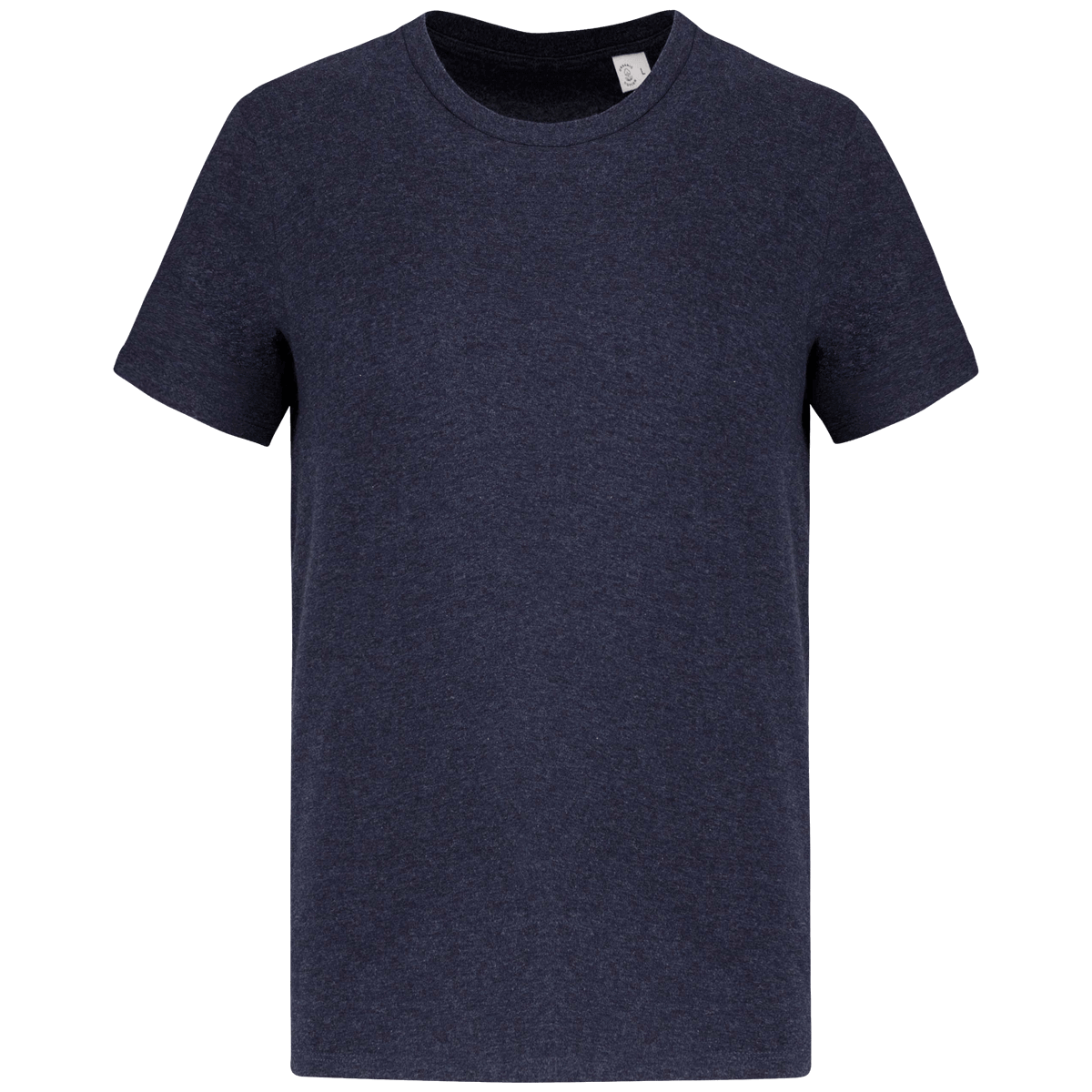 T-Shirt Manches Courtes Unisexe Bio | 100 % Coton Bio | Impression Et Broderie Navy Blue Heather