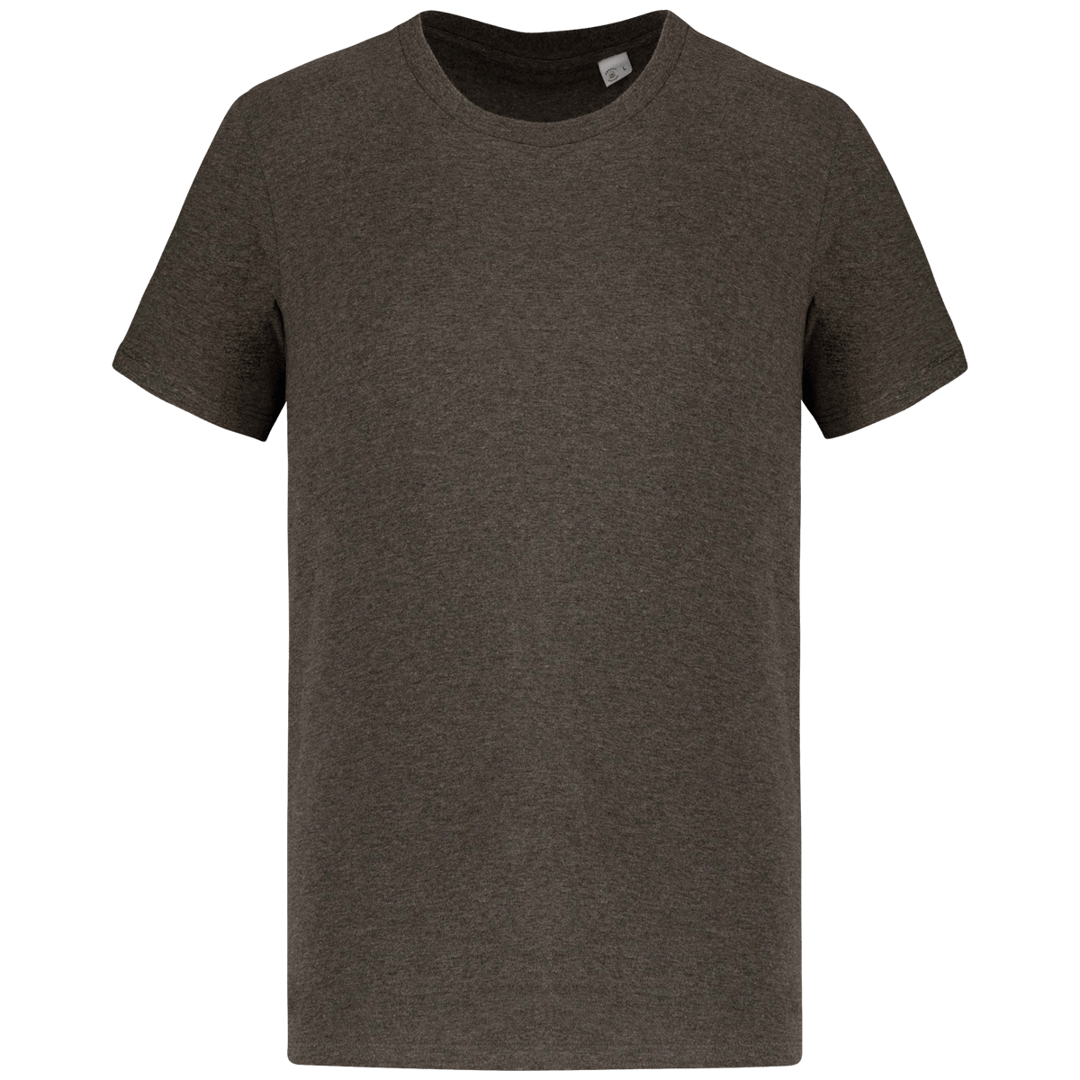 T-Shirt Manches Courtes Unisexe Bio | 100 % Coton Bio | Impression Et Broderie Organic Khaki Heather
