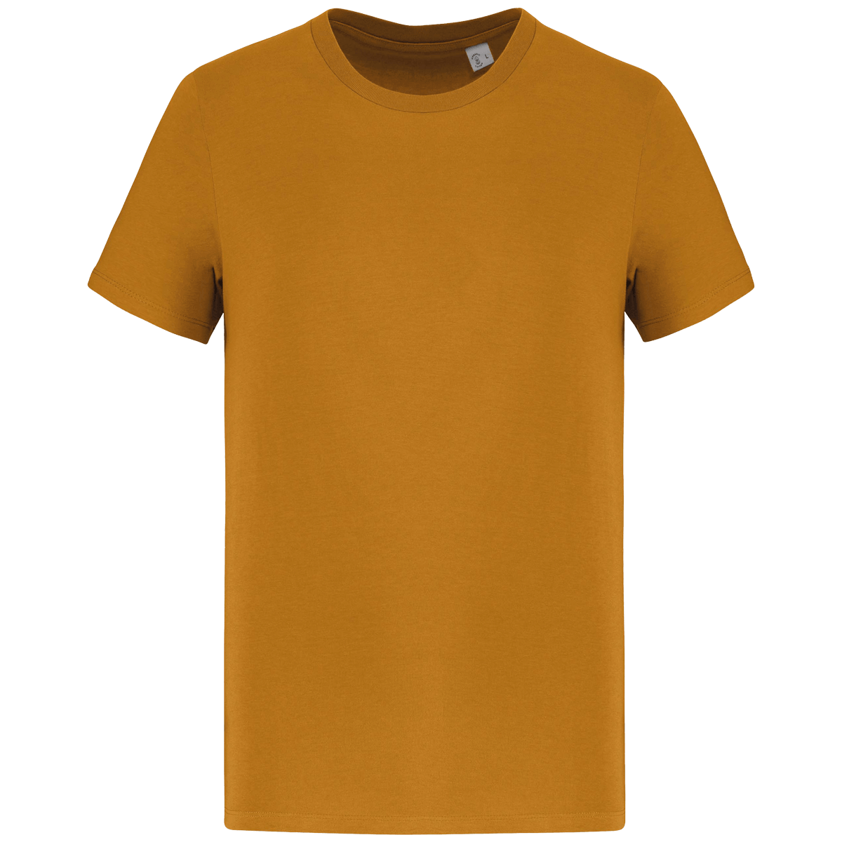 T-Shirt Manches Courtes Unisexe Bio | 100 % Coton Bio | Impression Et Broderie Curcuma