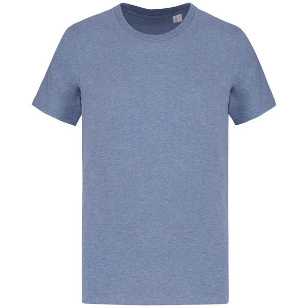 T-Shirt Manches Courtes Unisexe Bio | 100 % Coton Bio | Impression Et Broderie Cool Blue Heather