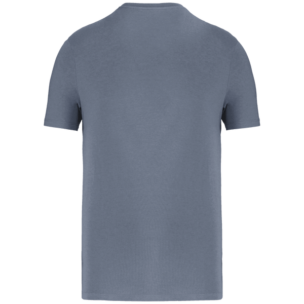 T shirt manches courtes unisexe bio dos Mineral Grey