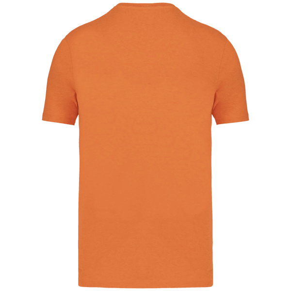 T shirt manches courtes unisexe bio dos Clementine Heather