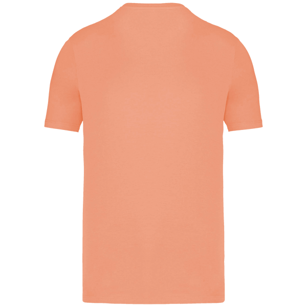 T shirt manches courtes unisexe bio dos Apricot